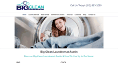 Desktop Screenshot of bigcleanlaundromat.com
